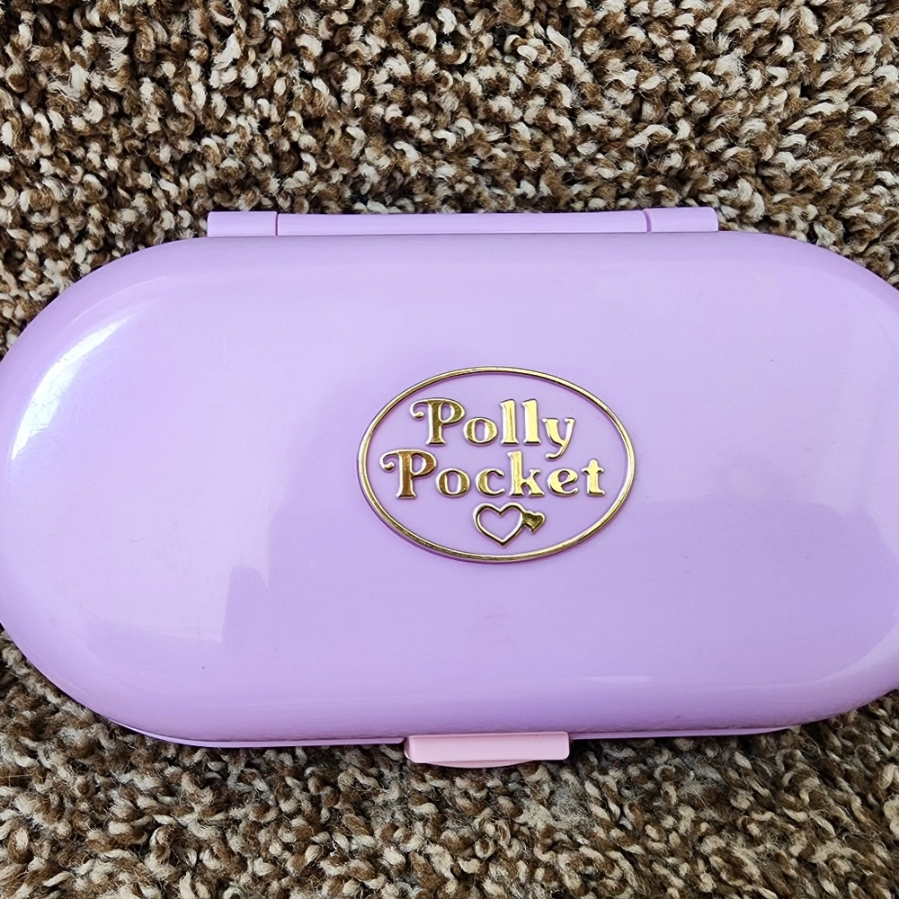 Polly Pocket 1992 Vintage Bluebird Stampin' School Compact